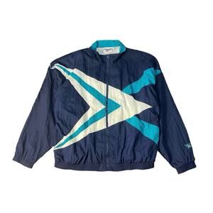 Reebok‎ Vintage Tricolor Windbreaker Men’s Jacket Size XL